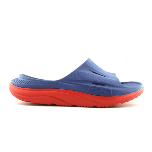 Hoka - ORA Recovery Slide 3 - Lavender / Crimson Red Sole