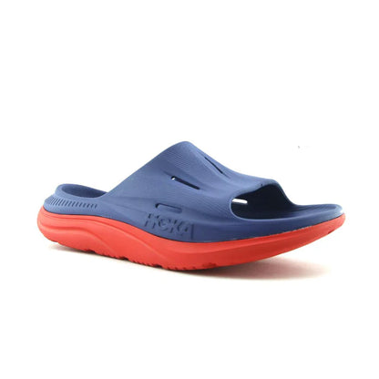 Hoka - ORA Recovery Slide 3 - Lavender / Crimson Red Sole