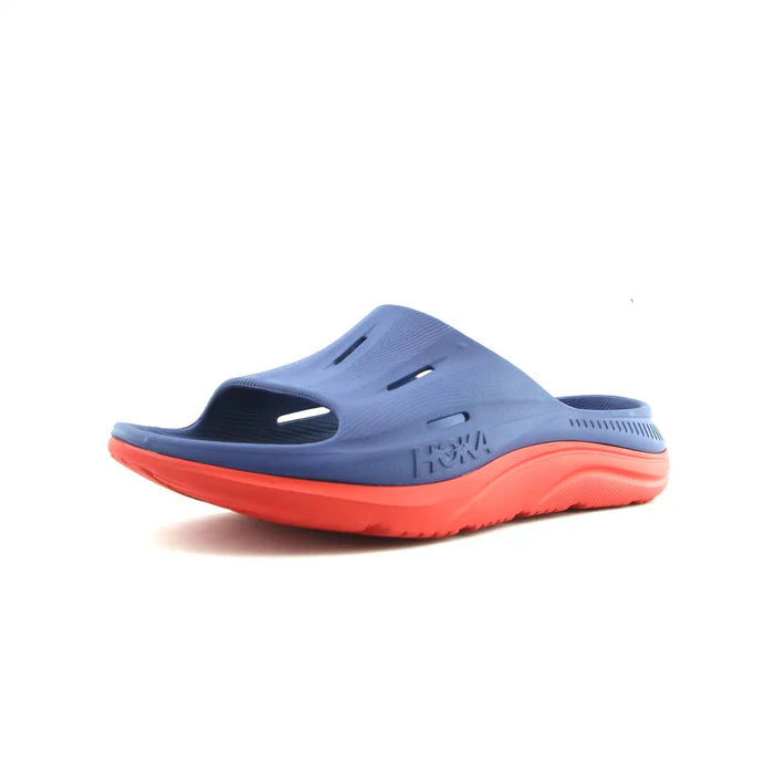 Hoka - ORA Recovery Slide 3 - Lavender / Crimson Red Sole