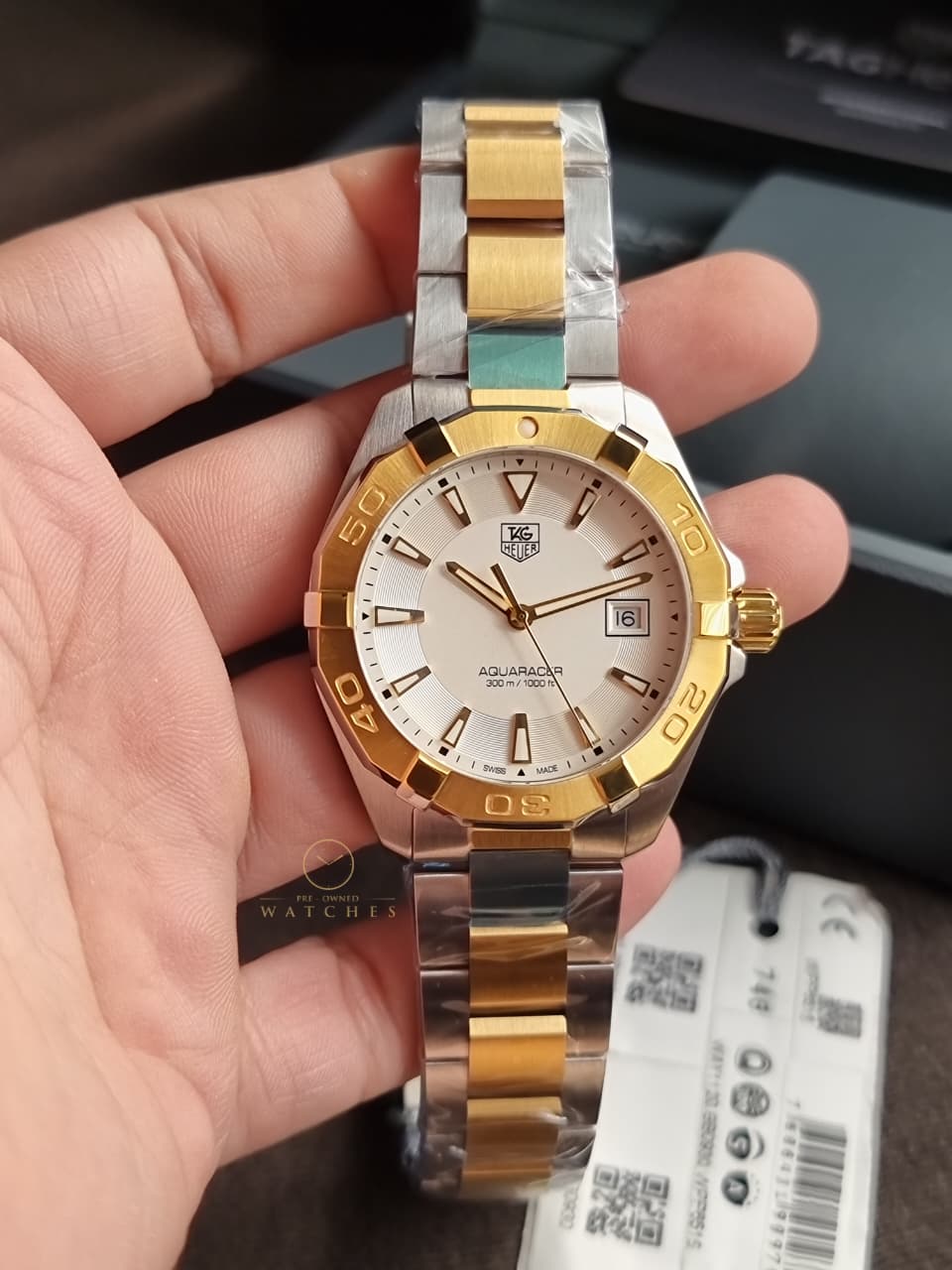TAG HEUER AQUARACER Quartz, 41 mm, Steel WAY1120.BB0930